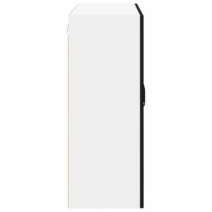 Wall Cabinet LUCCA Black 80 x 31 x 80 cm Engineered Wood