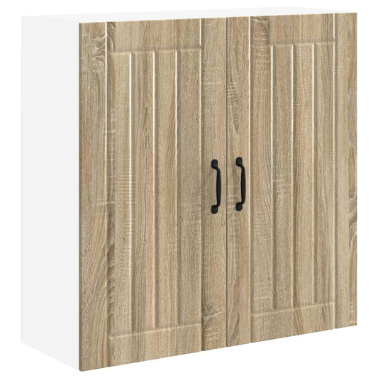 Wall Cabinet LUCCA Sonoma Oak 80 x 31 x 80 cm Engineered Wood