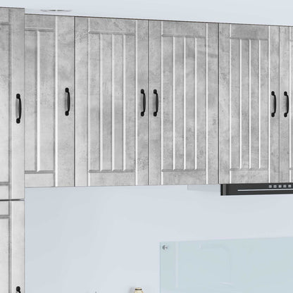 Wall Cabinet LUCCA Concrete Grey 80 x 31 x 80 cm
