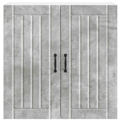 Wall Cabinet LUCCA Concrete Grey 80 x 31 x 80 cm