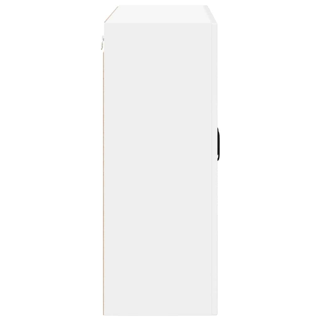 Wall Cabinet LUCCA High Gloss White 80 x 31 x 80 cm