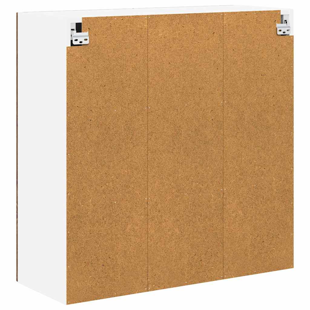 Wall Cabinet LUCCA Brown Oak 80 x 31 x 80 cm Engineered Wood