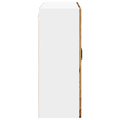 Wall Cabinet LUCCA Old Wood 80 x 31 x 80 cm Engineered Wood