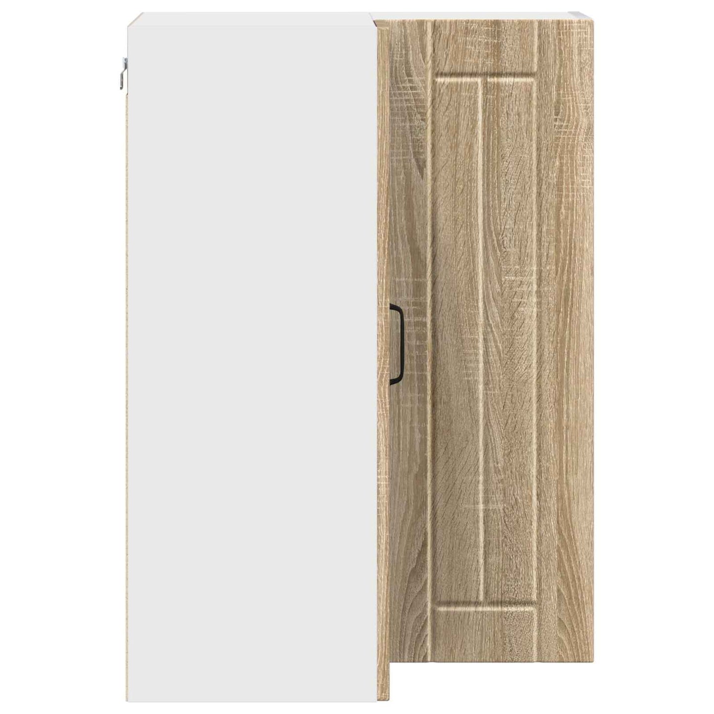 Wall Corner Cabinet LUCCA Sonoma Oak 57 x 57 x 80 cm