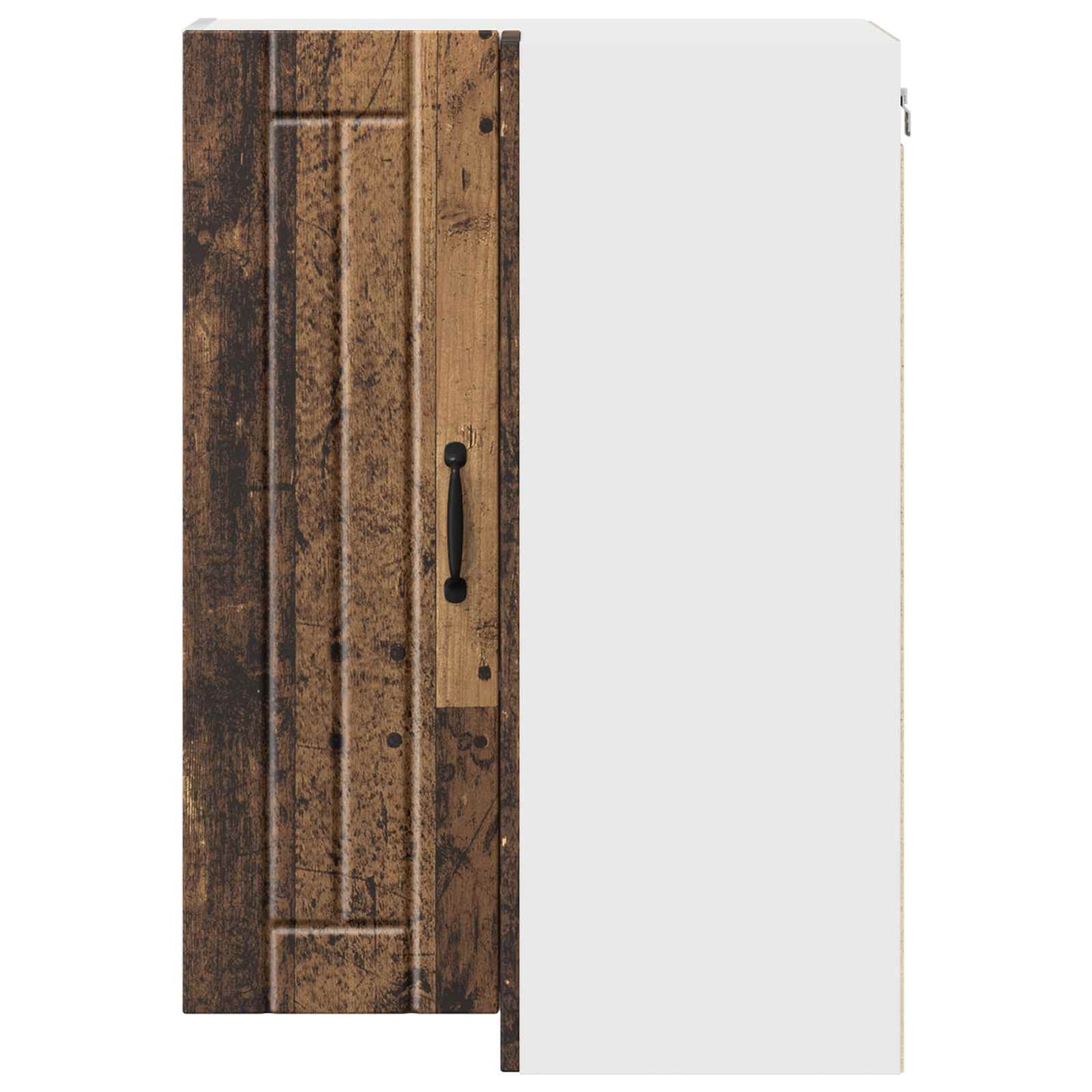 Wall Corner Cabinet LUCCA Old Wood 57 x 57 x 80 cm