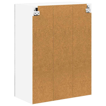 Wall Glass Cabinet LUCCA Concrete Grey 60 x 31 x 80 cm