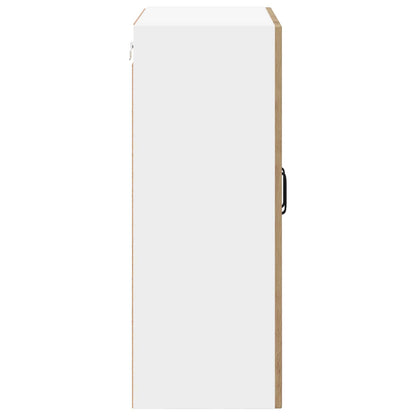 Wall Glass Cabinet LUCCA Artisan Oak 60 x 31 x 80 cm