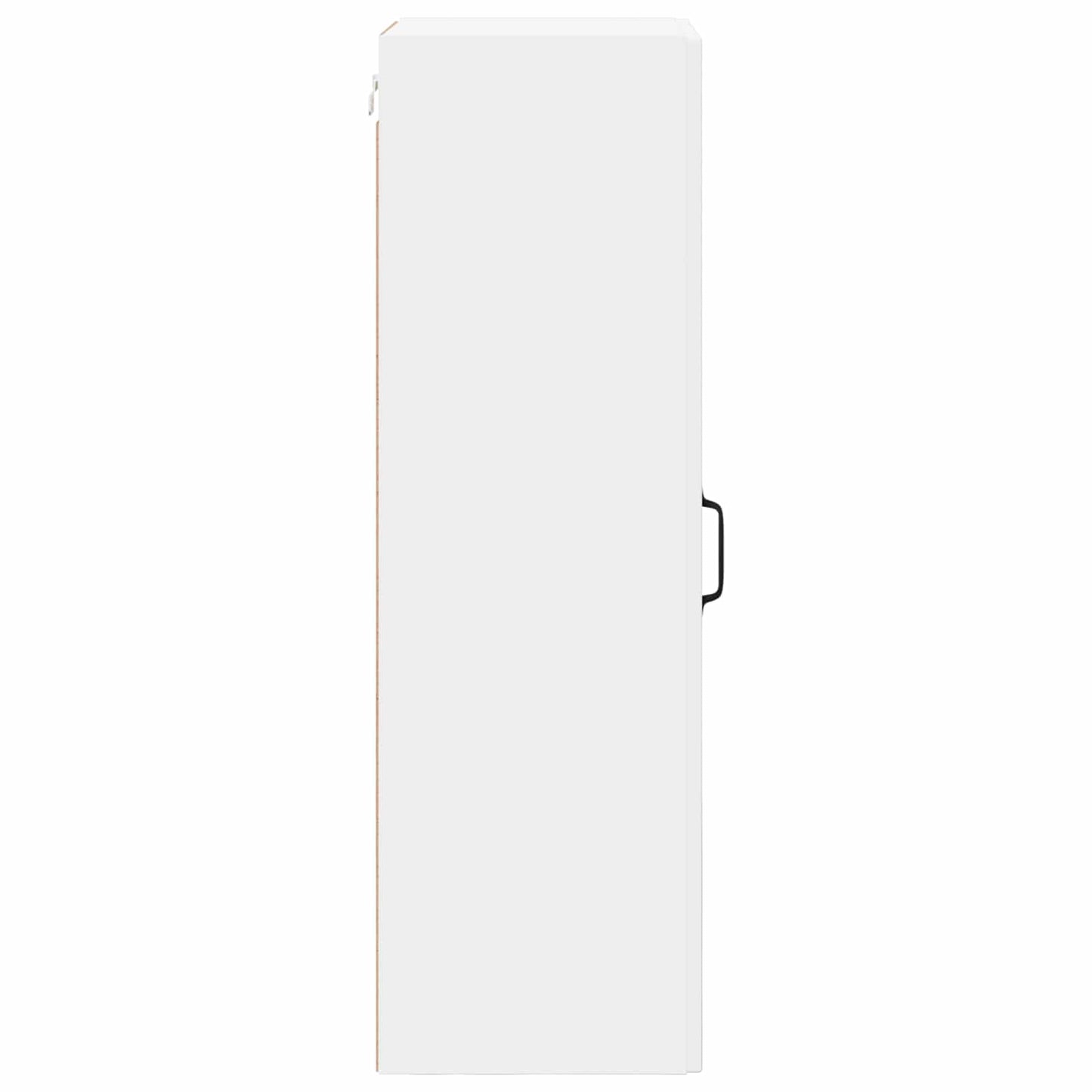 Wall Glass Cabinet LUCCA White 40 x 31 x 100 cm Engineered Wood