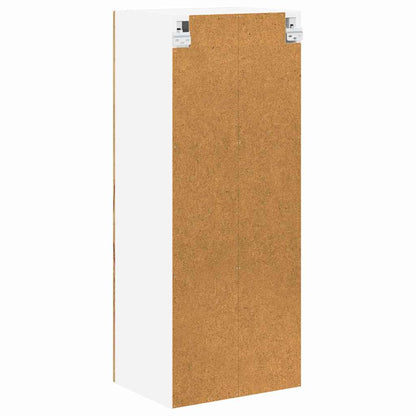 Wall Glass Cabinet LUCCA Old Wood 40 x 31 x 100 cm