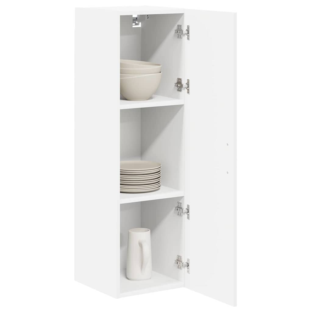Wall Cabinet LUCCA White 30 x 31 x 100 cm Engineered Wood