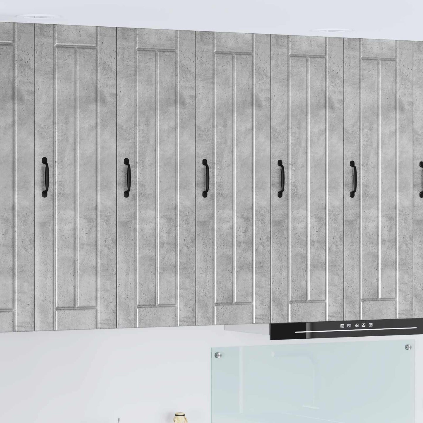 Wall Cabinet LUCCA Concrete Grey 30 x 31 x 100 cm