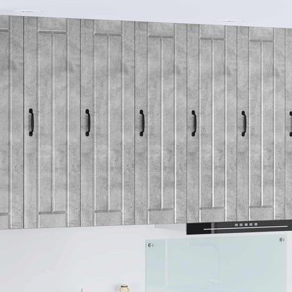 Wall Cabinet LUCCA Concrete Grey 30 x 31 x 100 cm