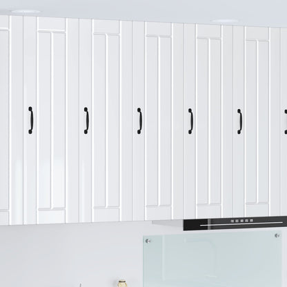 Wall Cabinet LUCCA High Gloss White 30 x 31 x 100 cm