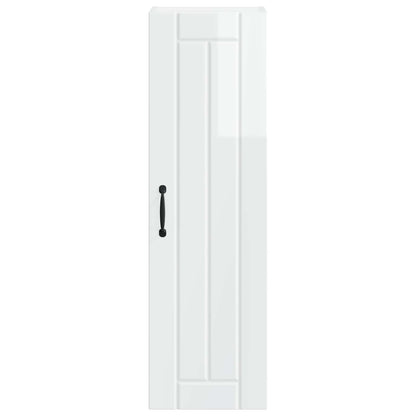 Wall Cabinet LUCCA High Gloss White 30 x 31 x 100 cm