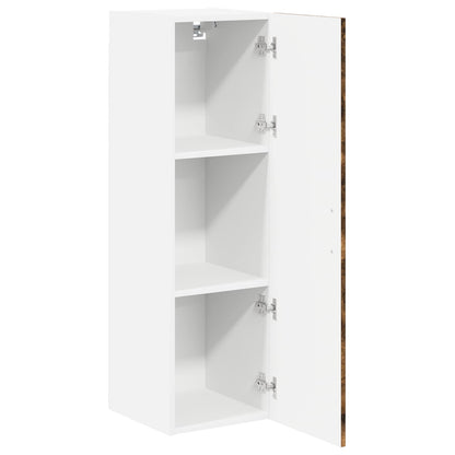 Wall Cabinet LUCCA Smoked Oak 30 x 31 x 100 cm Engineered Wood