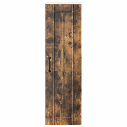 Wall Cabinet LUCCA Smoked Oak 30 x 31 x 100 cm Engineered Wood