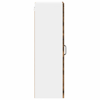 Wall Cabinet LUCCA Smoked Oak 30 x 31 x 100 cm Engineered Wood