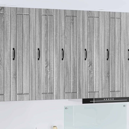Wall Cabinet LUCCA Grey Sonoma 30 x 31 x 100 cm Engineered Wood
