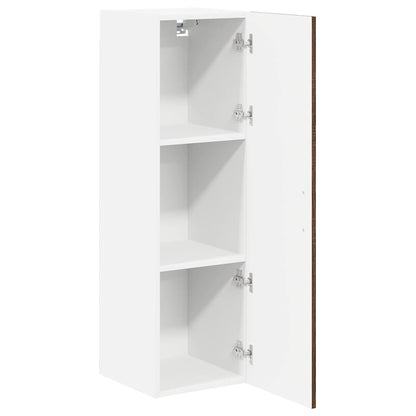 Wall Cabinet LUCCA Brown Oak 30 x 31 x 100 cm Engineered Wood