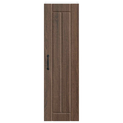 Wall Cabinet LUCCA Brown Oak 30 x 31 x 100 cm Engineered Wood