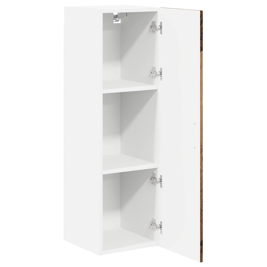 Wall Cabinet LUCCA Old Wood 30 x 31 x 100 cm Engineered Wood