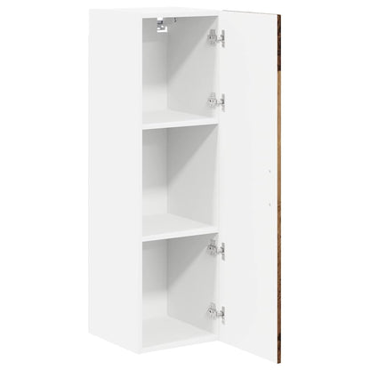 Wall Cabinet LUCCA Old Wood 30 x 31 x 100 cm Engineered Wood