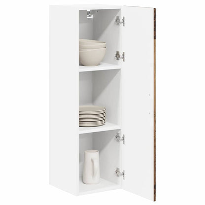 Wall Cabinet LUCCA Old Wood 30 x 31 x 100 cm Engineered Wood