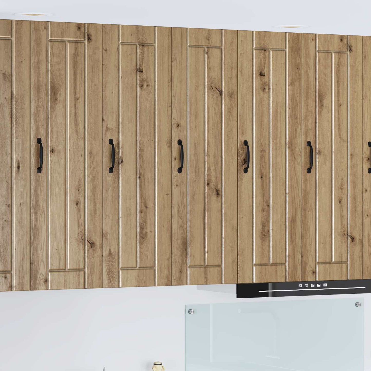Wall Cabinet LUCCA Artisan Oak 30 x 31 x 100 cm Engineered Wood