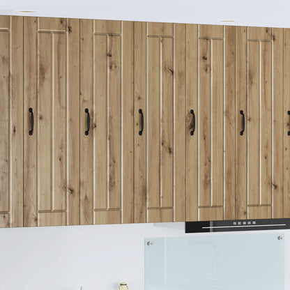 Wall Cabinet LUCCA Artisan Oak 30 x 31 x 100 cm Engineered Wood