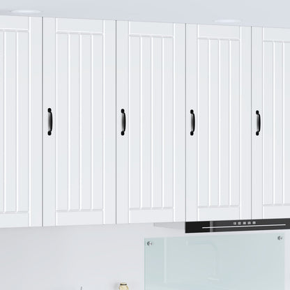 Wall Cabinet LUCCA White 40 x 31 x 100 cm Engineered Wood