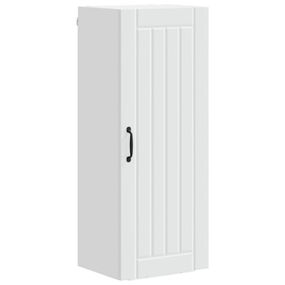 Wall Cabinet LUCCA White 40 x 31 x 100 cm Engineered Wood