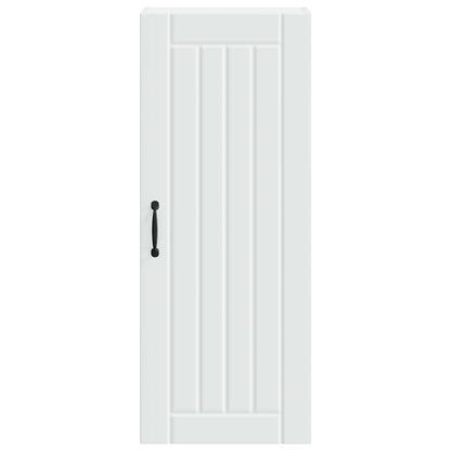 Wall Cabinet LUCCA White 40 x 31 x 100 cm Engineered Wood