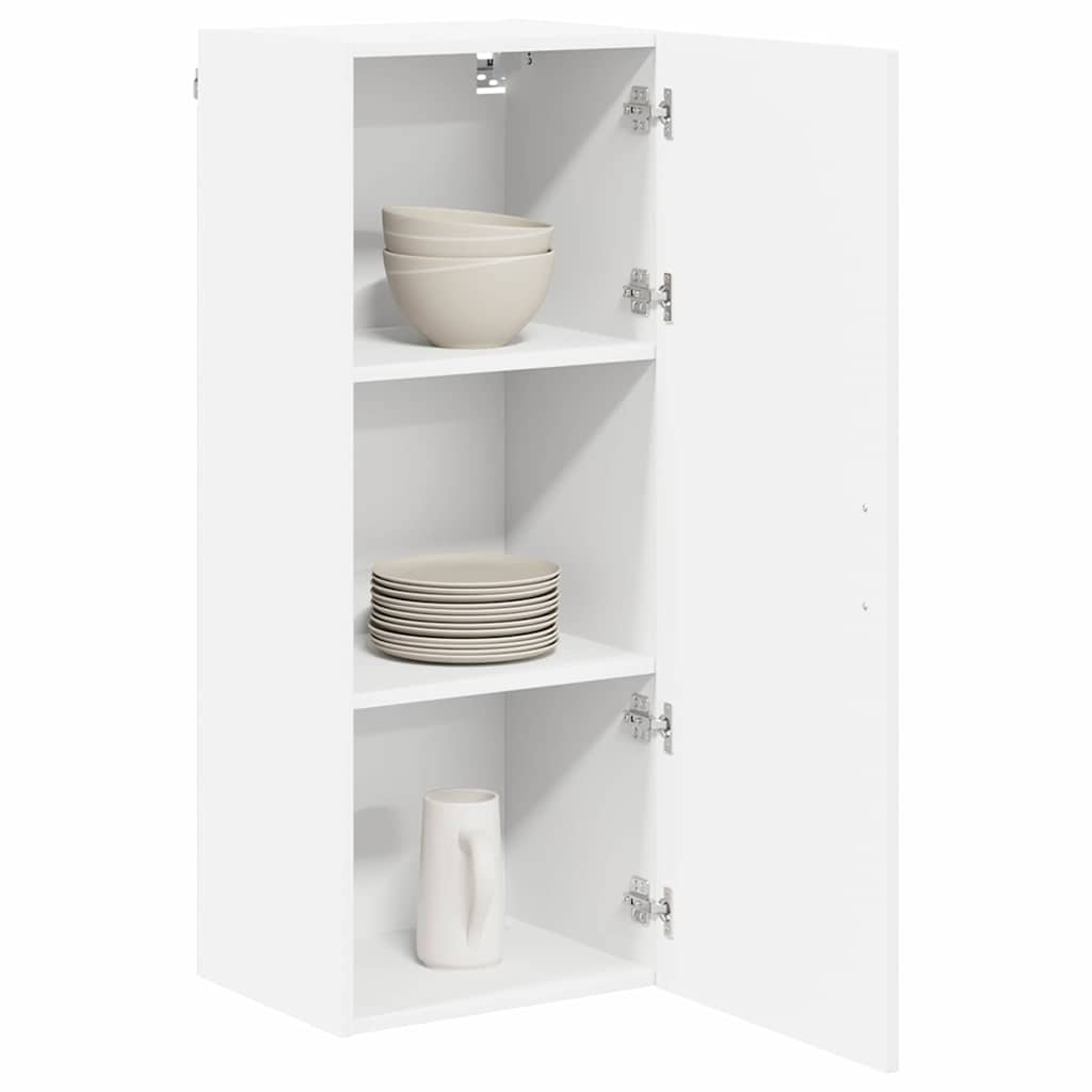 Wall Cabinet LUCCA White 40 x 31 x 100 cm Engineered Wood
