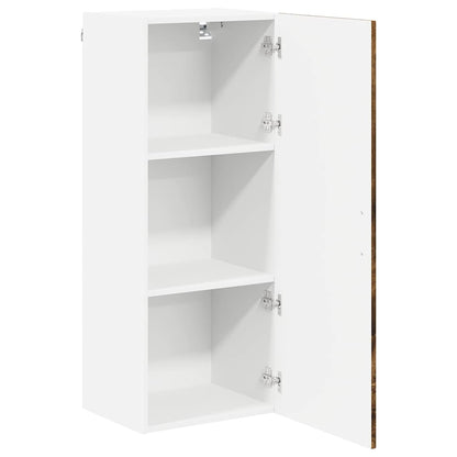 Wall Cabinet LUCCA Smoked Oak 40 x 31 x 100 cm Engineered Wood