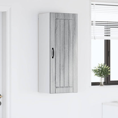 Wall Cabinet LUCCA Grey Sonoma 40 x 31 x 100 cm Engineered Wood