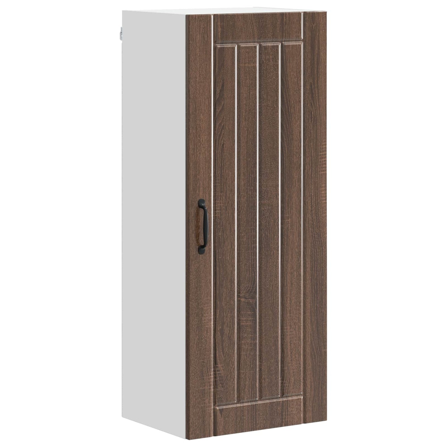 Wall Cabinet LUCCA Brown Oak 40 x 31 x 100 cm Engineered Wood