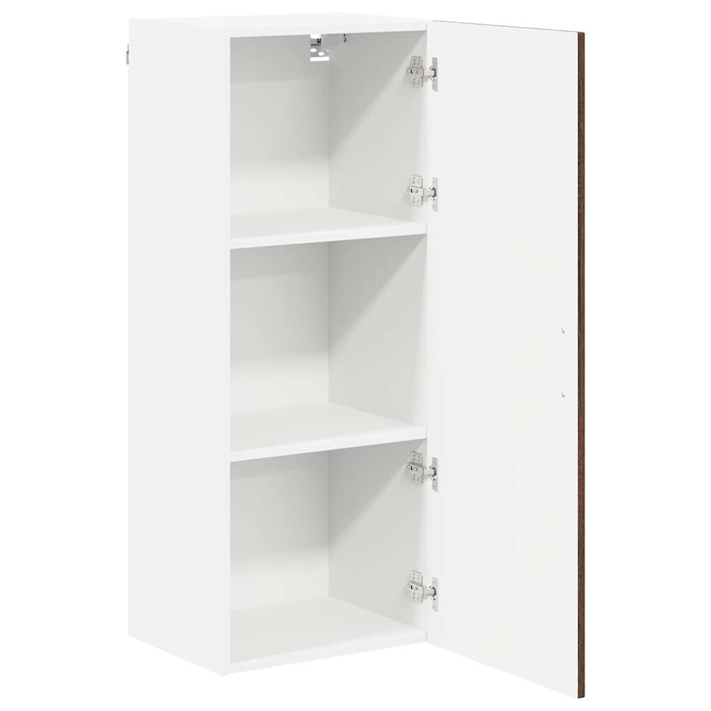 Wall Cabinet LUCCA Brown Oak 40 x 31 x 100 cm Engineered Wood