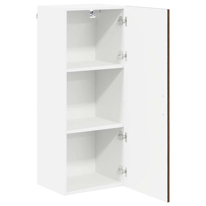 Wall Cabinet LUCCA Brown Oak 40 x 31 x 100 cm Engineered Wood