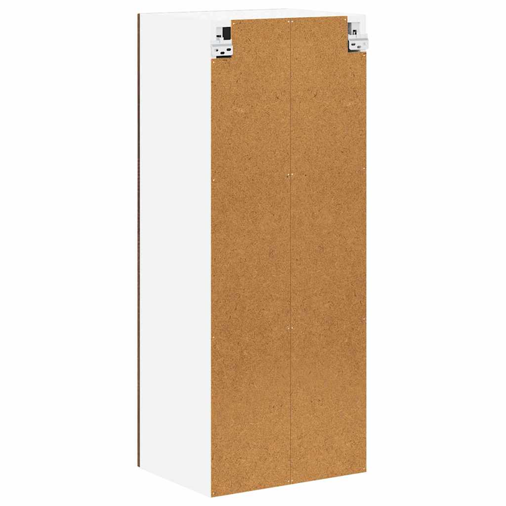 Wall Cabinet LUCCA Brown Oak 40 x 31 x 100 cm Engineered Wood