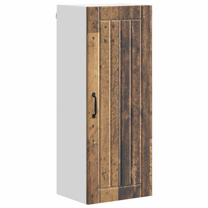 Wall Cabinet LUCCA Old Wood 40 x 31 x 100 cm Engineered Wood