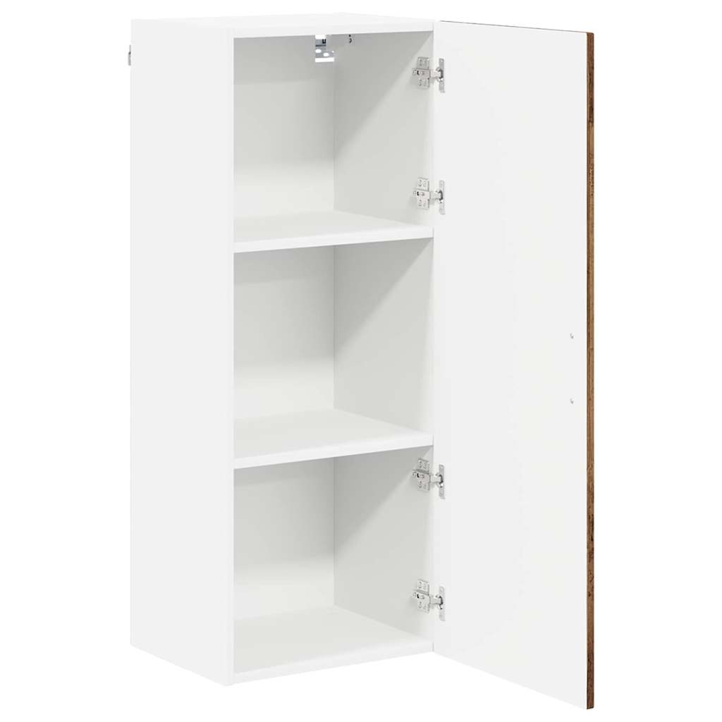Wall Cabinet LUCCA Old Wood 40 x 31 x 100 cm Engineered Wood