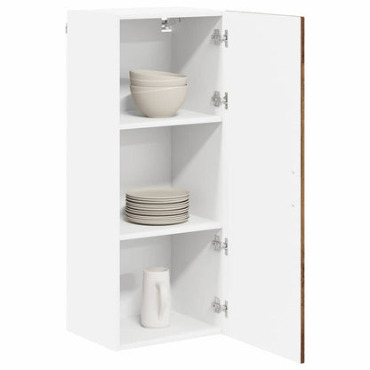 Wall Cabinet LUCCA Old Wood 40 x 31 x 100 cm Engineered Wood