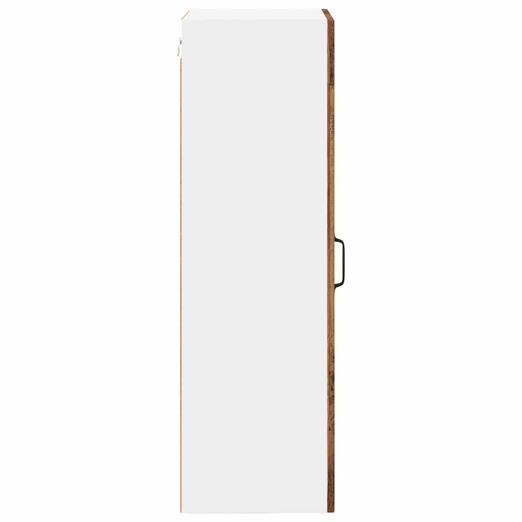 Wall Cabinet LUCCA Old Wood 40 x 31 x 100 cm Engineered Wood