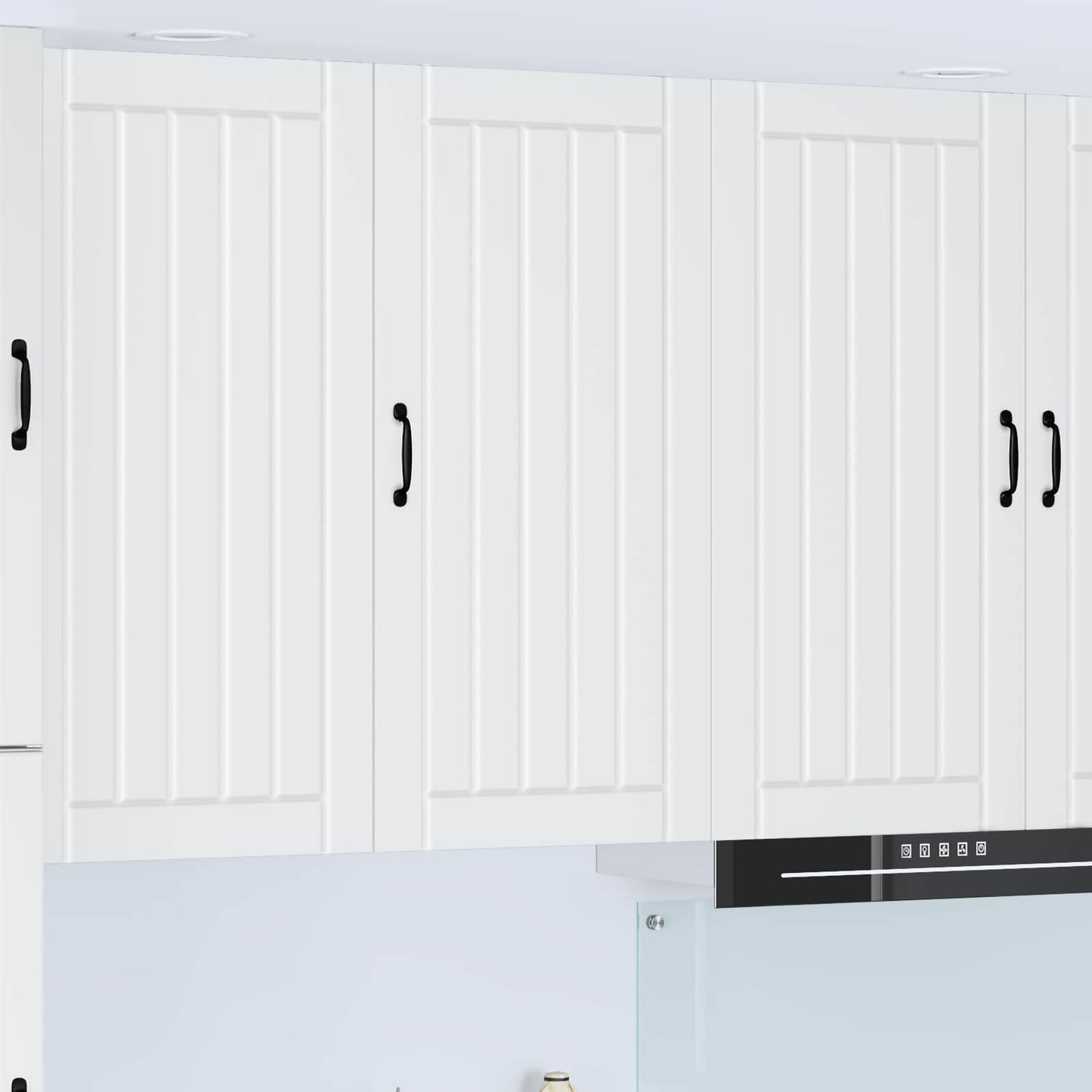 Wall Cabinet LUCCA White 50 x 31 x 100 cm Engineered Wood