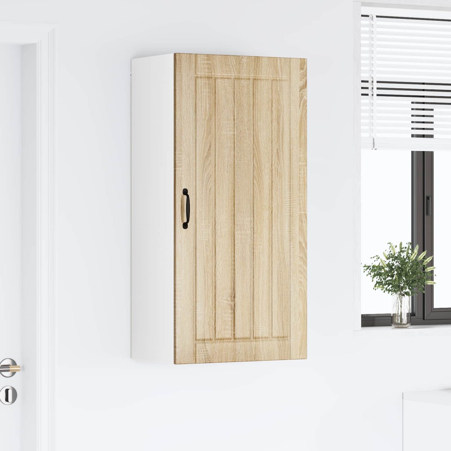 Wall Cabinet LUCCA Sonoma Oak 50 x 31 x 100 cm Engineered Wood