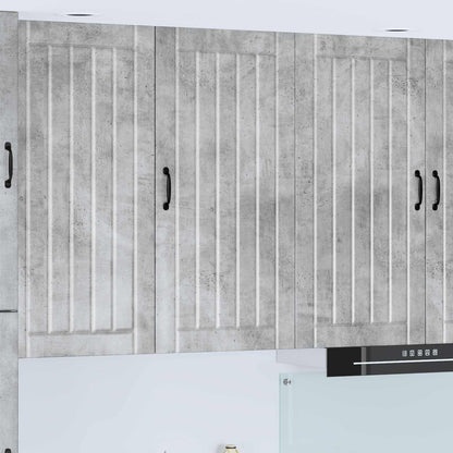 Wall Cabinet LUCCA Concrete Grey 50 x 31 x 100 cm