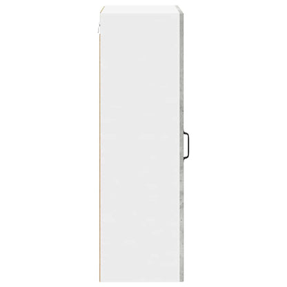 Wall Cabinet LUCCA Concrete Grey 50 x 31 x 100 cm