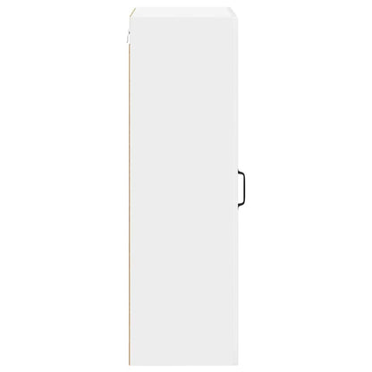 Wall Cabinet LUCCA High Gloss White 50 x 31 x 100 cm