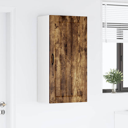 Wall Cabinet LUCCA Smoked Oak 50 x 31 x 100 cm Engineered Wood