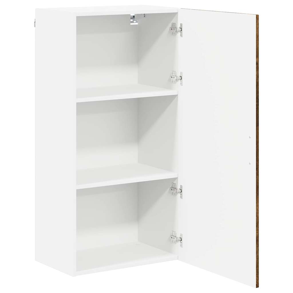 Wall Cabinet LUCCA Smoked Oak 50 x 31 x 100 cm Engineered Wood